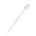 minkissy 1pc Hairpin Hair Accessories for Girls Hair Sticks for Hair Thick Wedding Hair Clips for Brides Hair Pin Floral Shawl Decor Diy Hair Accessory Copper Miss Japanese-style China
