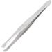 Metal Slanted Tip Vertical Stripe Makeup Eyebrows Tweezers Tool Professional Stainless Steel Tweezers - Buy Online on GoSupps.com