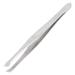 Pulabo metal slanted tip vertical strip makeup eyebrows tweezers tool professional tweezers made of stainless steel inexpensive and durable portable