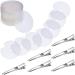 Hicarer 150 Heat Shield Guards + 6 Hair Clips - Fusion Glue Protector for Hair Extensions - Buy Online on GoSupps.com
