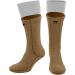 281Z Hiking Warm 8 inch Boot Liner Socks - Military Tactical Outdoor Sport - Polartec Fleece Winter Socks (Coyote Brown) Small Coyote Brown