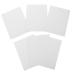 OATIPHO 6pcs photo frame metal photo blank Material sheet canvas DIY sublimation metal blanks White 20X15cm