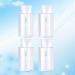 4 Pack Lockable 100ml Clear Pump Dispenser Bottles - Ideal for Travel Toner & Lotion - Perfect Cosmetic Organizer - Buy Online on GoSupps.com
