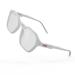 NTNK Vision N22 - Blue light computer glasses unisex without prescription - Acetate - PC Gaming Blue-light Filter - UNISEX Glasses Snow