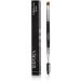 Duo Eyebrow Brush & Spoolie by Impora London. Flat Angled Brush Perfect for Lining / Shaping Brows. Use with Gel Cream or Powder Colours. Spoolie for Brows or Lashes. - Buy Online on GoSupps.com