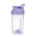 DDSHUN Protein Shaker bottle with mixer ball Lick -safe milkshake protein cup sports drinks Shaker Shaker Shaker bottle Shake bottle Sporter supplement Shakes 500ml (purple)