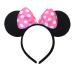 Mouse Headband with Ears and Bows - Party Hair Accessories for Girls/Women - Perfect for Birthdays, New Year, Wedding Celebrations - Unique Gift (A2) - Buy Online on GoSupps.com