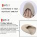 WENDYWU Ballet Shoes Toe Pads - Fabric Toe Protectors for Pointe Shoes & High Heels | 1 Pair Ballet Dance Accessories for Women & Girls - Buy Online on GoSupps.com