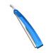 Buy Slider Single Blade Razors for Men - Professional Blue Straight Edge Razor for Close Shaving - Buy Online on GoSupps.com