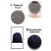 Rainbow Snow Curly Wig for Women - Afro Gray Mix Synthetic Hair with Dark Roots | Heat Resistant Short Ombre Wig for Daily Wear - Buy Online on GoSupps.com