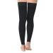 Large Size Long Nine-Quarter Therapeutic Socks  Varicose Vein Socks  Leg Protection Medical Anti-Thrombotic Socks Black Large
