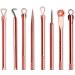 Blackhead Remover Comedone Extractor Professional Stainless Pimple Acne Blemish Removal Tools Set Deft Processed Blackhead Tweezers Kit - Buy Online on GoSupps.com