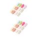 Mipcase 48 Pcs Nail Gradient Sponge Nail Art Supply Makeup Eyeshadow Makeup Sponge Makeup Gadgets Makeup Triangle Blending Sponge Nail Polish Tools Nail Tools Puff Pack Nail Polish Glue