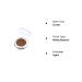 Lauren Brooke Cosmetiques Natural Cream Eyeshadow - Dark Cocoa (Matte) - Buy Online on GoSupps.com