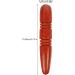 Healvian Acupuncture Rods - 4-Piece Wood Acupressure Massage Stick Set for Deep Tissue & Gua Sha Therapy - Ideal for Relaxation & Body Wellness - Buy Online on GoSupps.com