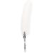 Ciglow Retro Feather Quill Calligraphy Pen Set with 5 Changeable Tips - European Style Gift Pen (White) - Buy Online on GoSupps.com