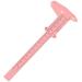 Sewroro Pied Coulisse de Mesure des Sourcils 150 MM en Plastique Rose R gle Portable Pr cise pour Maquillage Outil de Mesure Professionnel pour Microblading et Maquillage Permanent