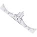 Gogogmee Scale Ruler 10pcs Set Makeup Ruler Eyebrow Stencil Eyebrow Guide Measure Tool Eyebrow Stickers Disposable Makeup Gadgets - Buy Online on GoSupps.com
