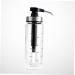 GRIRIW Kitchen Cruet Mayonnaise Bottle Kitchen Honey Dispenser Liquid Dispenser Condiment Pump Bottle Kitchen Oil Bottle Soy Sauce Bottle Glass Stainless Steel Fuel Consumption 22.5x6x6cm Black - Buy Online on GoSupps.com