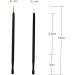 FOMIYES 150 Pcs Gel Eyeliner Pencil Gel Eyeliner Pot Eyeliner Applicator Makeup Tools Eyes - Buy Online on GoSupps.com