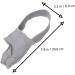FRCOLOR Split Toe Foot Protector for Women - Bunion Support Braces & Big Toe Straightener - 2 Pairs Nylon Hand Splint & Guard - Buy Online on GoSupps.com