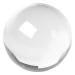Tovinanna crystal fitness ball rolling massage ball mini tools meditation ball crystal handball massage balls from jade massage device Exercise round sport ball white crystal older