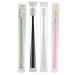 2022 Brevi Nordic inspired premium nano toothbrush extra soft toothbrush for adults with 20 000 soft bristles to protect sensitive gums and teeth (4PCs flat head)
