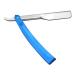 Buy Slider Single Blade Razors for Men - Professional Blue Straight Edge Razor for Close Shaving - Buy Online on GoSupps.com