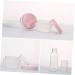 POPETPOP 3 Sets Portable Cosmetic Bottle Cosmetics Toiletries Sample Containers Kits Cosmetic Containers Clear Container Cosmetic Storage Bottle Lotion Pink Travel - Buy Online on GoSupps.com