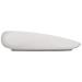 Sammons Preston Ivory Round Scoop Dish Unbreakable 8 Inch Scooper Bowl for Elderly Disabled & Handicapped Plate with Non Skid Rubber Padded Bottom for Independent Eating Self-Feeding Aid