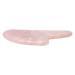 Jade Gua Sha Facial Tool for Face and Body Skin Massage - Pink - Buy Online on GoSupps.com