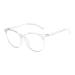 Lzpcarra Children's glasses without strength girls Stylish unisex glasses without container square with clear glasses toilets glasses wood A-clear unit size