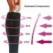 ZLYJ Compression Socks for Men & Women - 3 Pairs Knee High Sports Socks for Hiking & Ankle Support International Shipping Available - Buy Online on GoSupps.com