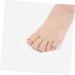 Lurrose 2pcs Silicone Gel Toe Covers - Foot Corn Cap & Protector - Khaki Baotou Hole Design - Buy Online on GoSupps.com