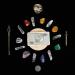 24PCS Crystals and Healing Stones Set with 7 Chakra Stones, Tarot Cloth, and Sage - Meditation and Spiritual Healing Kit - Buy Online on GoSupps.com
