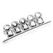 Rotekt 5pcs Stainless Steel C Curve Nail Extension Clips - Premium Multifunctional Nail Art Accessories for Perfect Extensions - Buy Online on GoSupps.com
