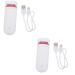 2pcs Electric Eyelash Curler Precision Eyelash Curler Eyelash Curler Mini Eyelash Curler for Women Lash Tool Eyelash Curler Eyelash Curlers Heated Eyelash Curler Eyelashes Curler