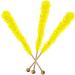 Espeez Yellow Banana Flavoured Rock Candy on a Stick 8 x Lollies 6.4oz (184.1g) - Individually Wrapped - Rock Candy Cake Decorating - Drink / Cocktail Stirrers - Buy Online on GoSupps.com