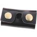 Fopytu Portable Leather Safety Razor Head Protection Cover Travel-Friendly Shaving Case in Black - Buy Online on GoSupps.com