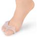 Aoutecen Silicone Gel Toe Separator 3.7 X 1.0 Inch - Pedicure Supplies for Men and Women - Toe Stretchers - Easy Wear in Shoes - Buy Online on GoSupps.com