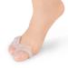 Silicone Toe Separator & Corrector - Hallux Valgus Spacer for Overlapping Toes - Toe Straightener for Men and Women - Buy Online on GoSupps.com