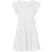 ZEKPEGAN Women's Summer Babydoll Dress - Casual Short Sleeve Ruffle Pleated Flowy Boho Beach Mini Sundress | Medium A-White 2023 - Buy Online on GoSupps.com