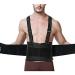 Posture Corrector Lumbar Support Belt Brace Back Pain Straightener High Elastic Protect Lumbar Spinal Shoulder Straps Working Support Support Brace (Size : Medium) (Large) favorite gift lofty ambition