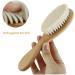Baby Hair Brushes Comb Set Goat Bristles Bath Brush Shower Scalp r Tool 4 Pieces Practical - Buy Online on GoSupps.com