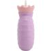 Shop Leak-proof Silicone Hot Water Bottle - Soft Pain Relief for Neck & Shoulder (Purple) | International Shipping - Buy Online on GoSupps.com