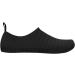 Quick Dry Barefoot Water Shoes for Kids, Women, and Men - Black - Size 7.5-8.5 Women/6.5-7.5 Men - Ideal for Beach, Outdoor, Swim, Yoga Sports - Buy Online on GoSupps.com