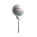 FLIGHTPATH Premium Golf Tees - Durable Plastic Golf Tees Designed to Enhance Golf Shot Distance & Precision - Robotically Tested to Reduce Ball Spin - USGA Approved Golf Equipment