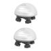 Beavorty 2 sentences Head massager vibrating body massage device portable head scratch head scraper massager octopus trigger point massage scalp white claw massage ABS ABS