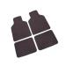 Car Floor Mats for Mercedes Benz CLA CLA180 CLA200 CLA250 CLA260 CLA180d CLA200d CLA220d Waterproof Wear-resistant Foot Pad Protection Accessories Blackred normal Blackred
