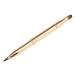 Retractable Lip Brush Gold Double Ended